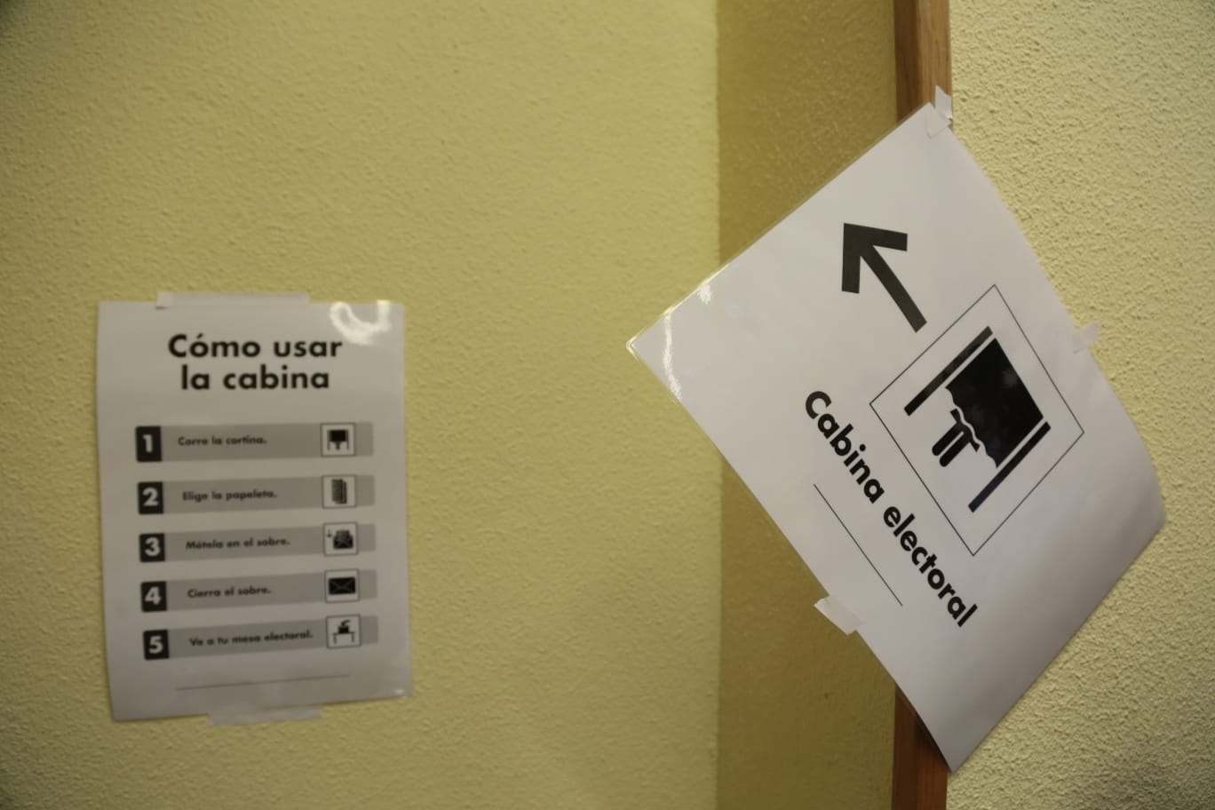 Normalidad en las primeras horas de la jornada electoral en Salamanca