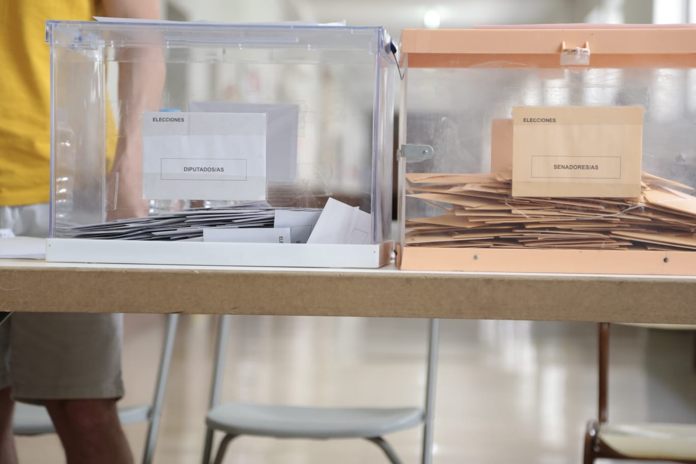 Normalidad en las primeras horas de la jornada electoral en Salamanca