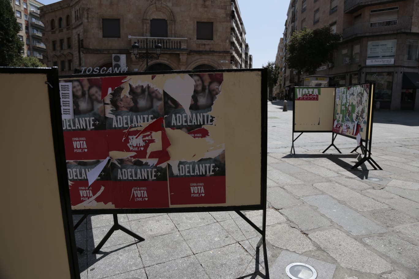 Normalidad en las primeras horas de la jornada electoral en Salamanca
