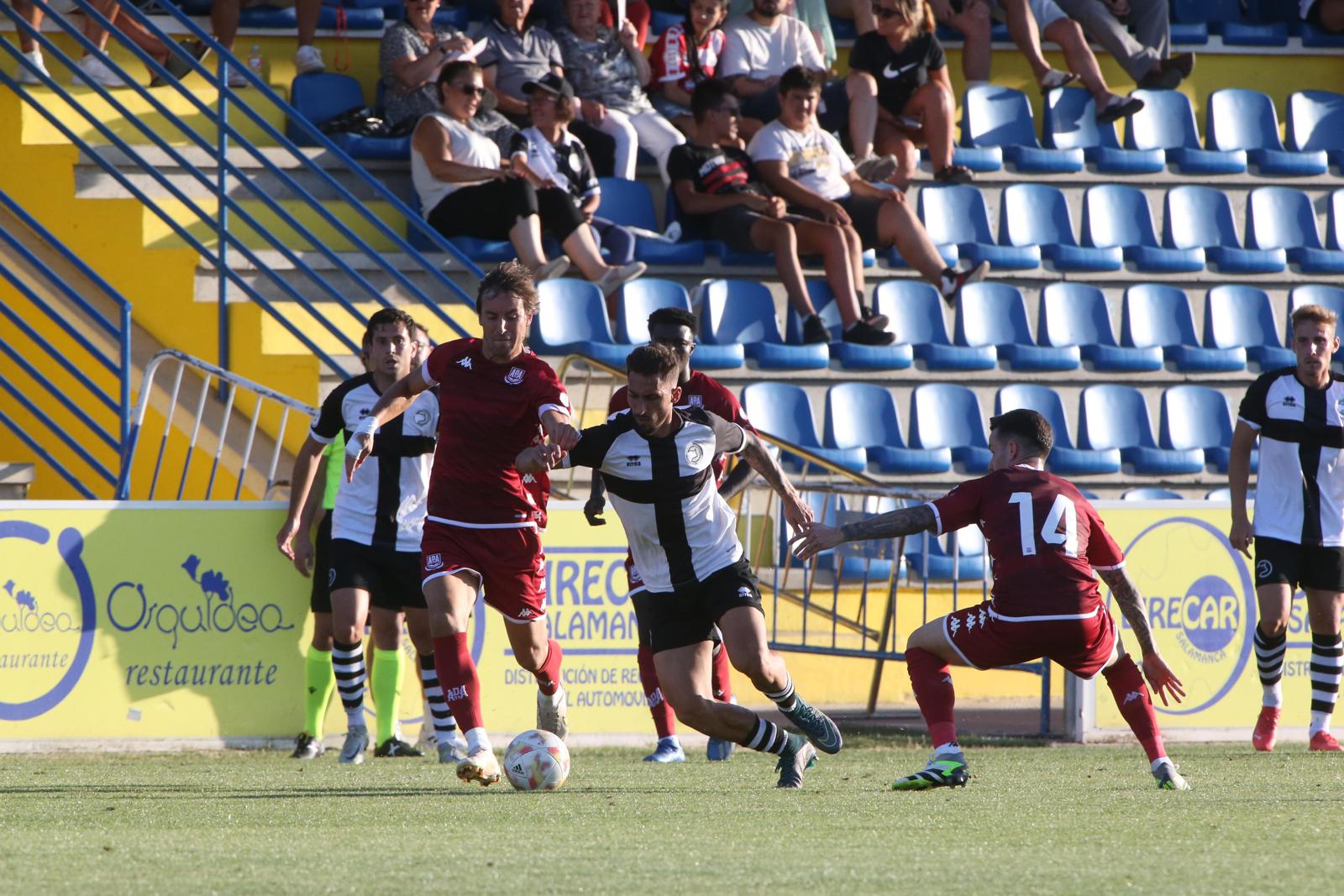 Unionistas inicia la pretemporada cayendo goleado en el Reina por el Alcorcón