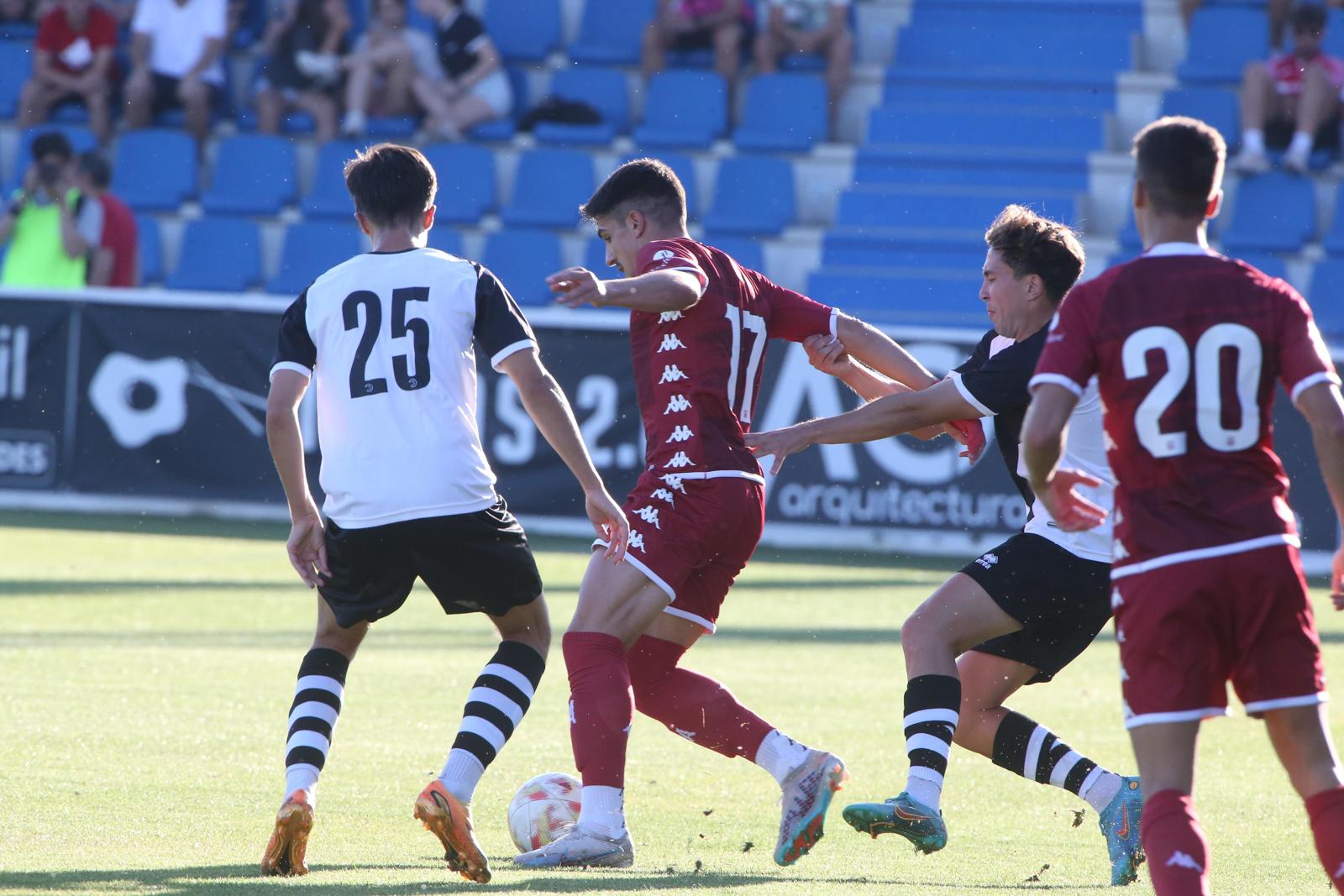 Unionistas inicia la pretemporada cayendo goleado en el Reina por el Alcorcón