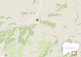 Controlado el incendio forestal en La Hoya provocado por una línea eléctrica