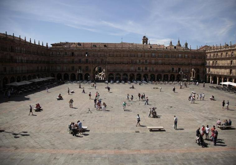 Descenso importante de las temperaturas en Salamanca, 27 grados en la capital