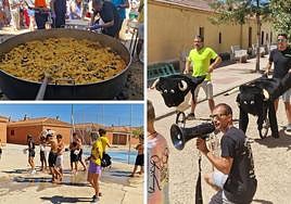 Carretones, paella y una gymkana protagonizan el domingo de fiestas en Doñinos