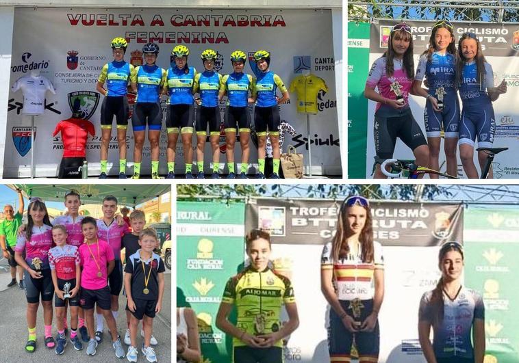 Fin de semana con mucho protagonismo femenino en las escuelas ciclistas salmantinas
