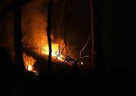 Imagen de archivo de un incendio.