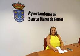 Mari Cruz Gacho, concejala de Bienestar, Infancia y Mayores.