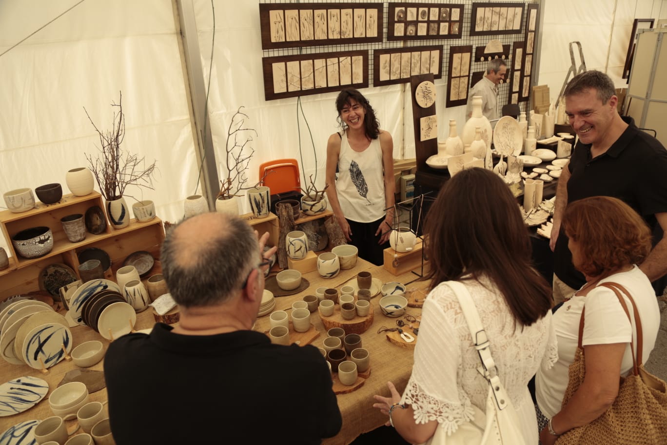 La Feria del Barro se asienta en la Plaza de Anaya
