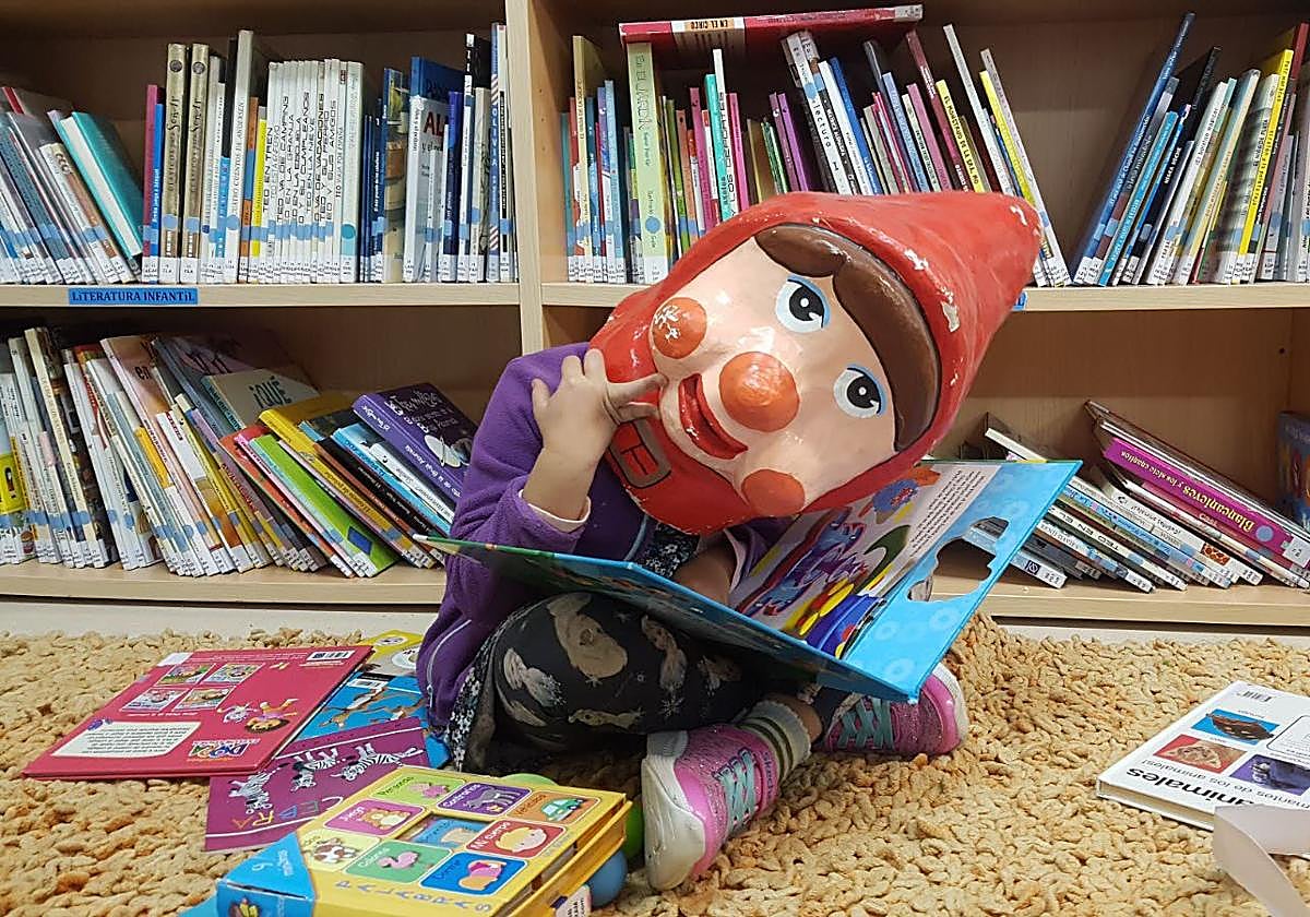 Imagen de archivo de la biblioteca municipal de Juzbado