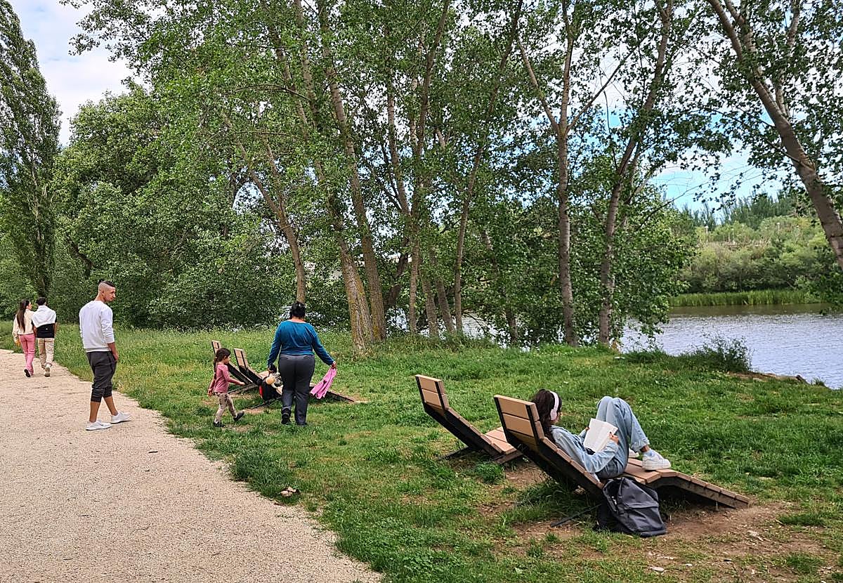 El río Tormes, en la zona de Huerta Oeta.