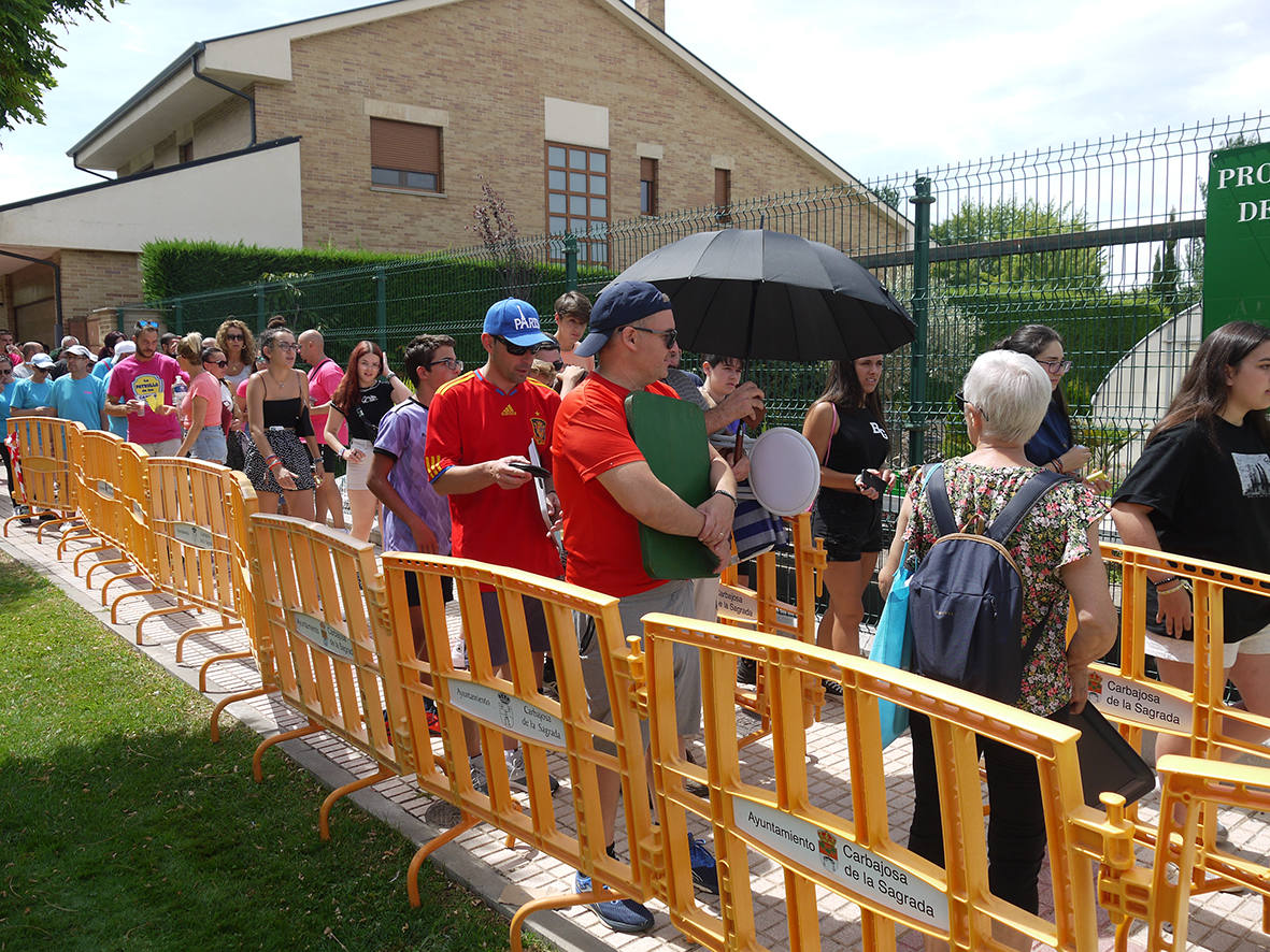 Paella popular en Carbajosa a la espera del día de San Roque