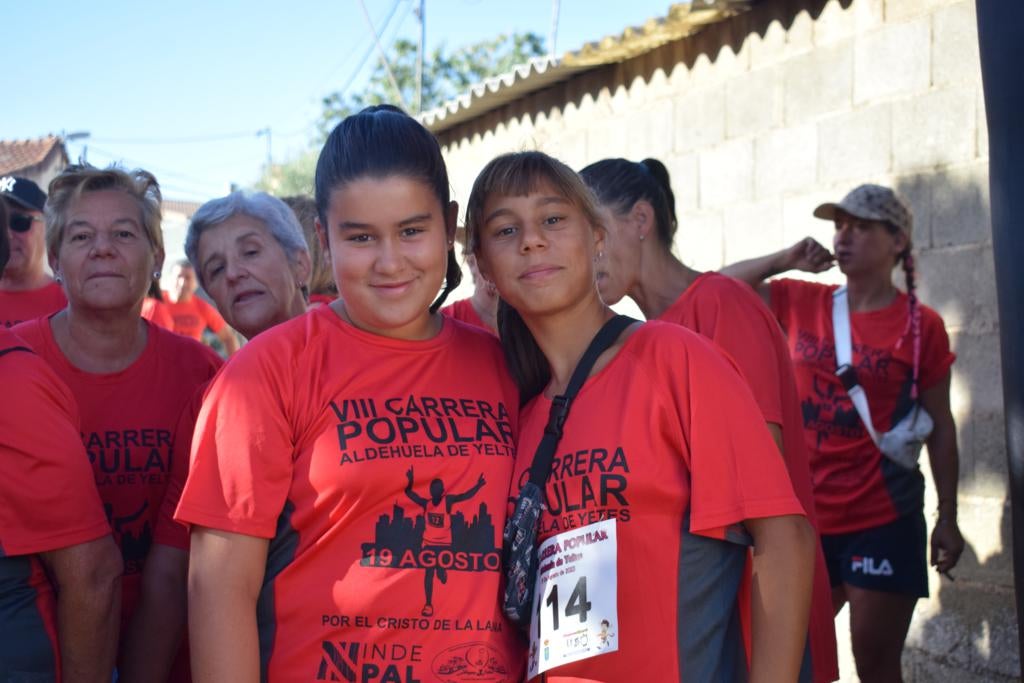 La VIII Carrera Popular en Aldehuela de Yeltes, en imágenes
