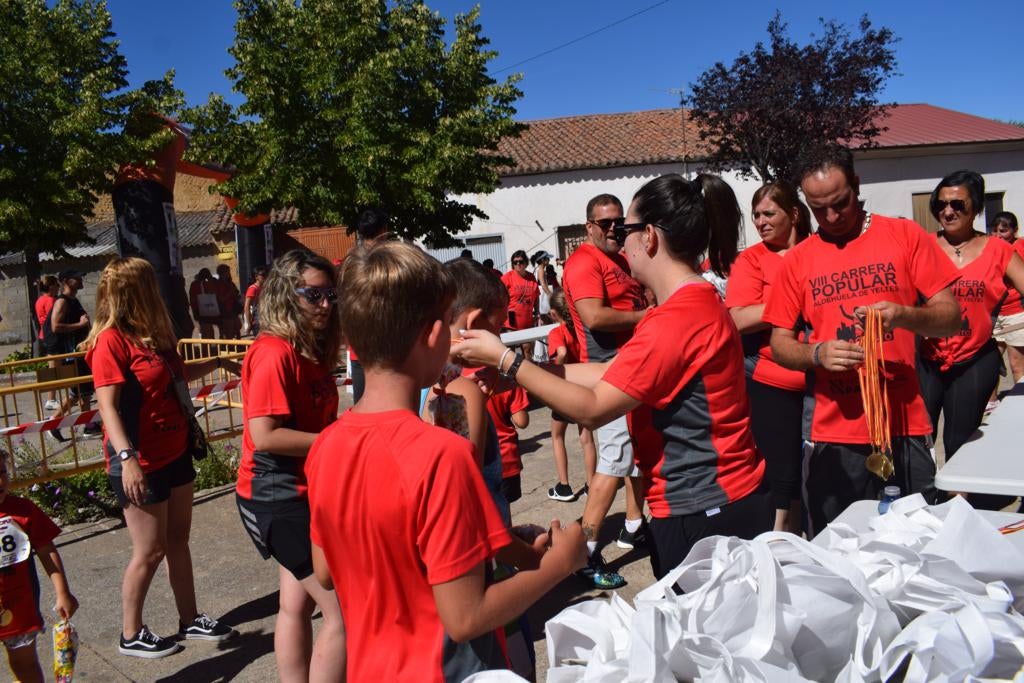 La VIII Carrera Popular en Aldehuela de Yeltes, en imágenes