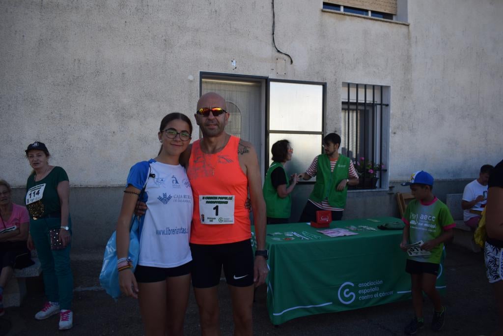 Raúl Blanco y Olga Justo ganan la II Carrera Popular de Morasverdes