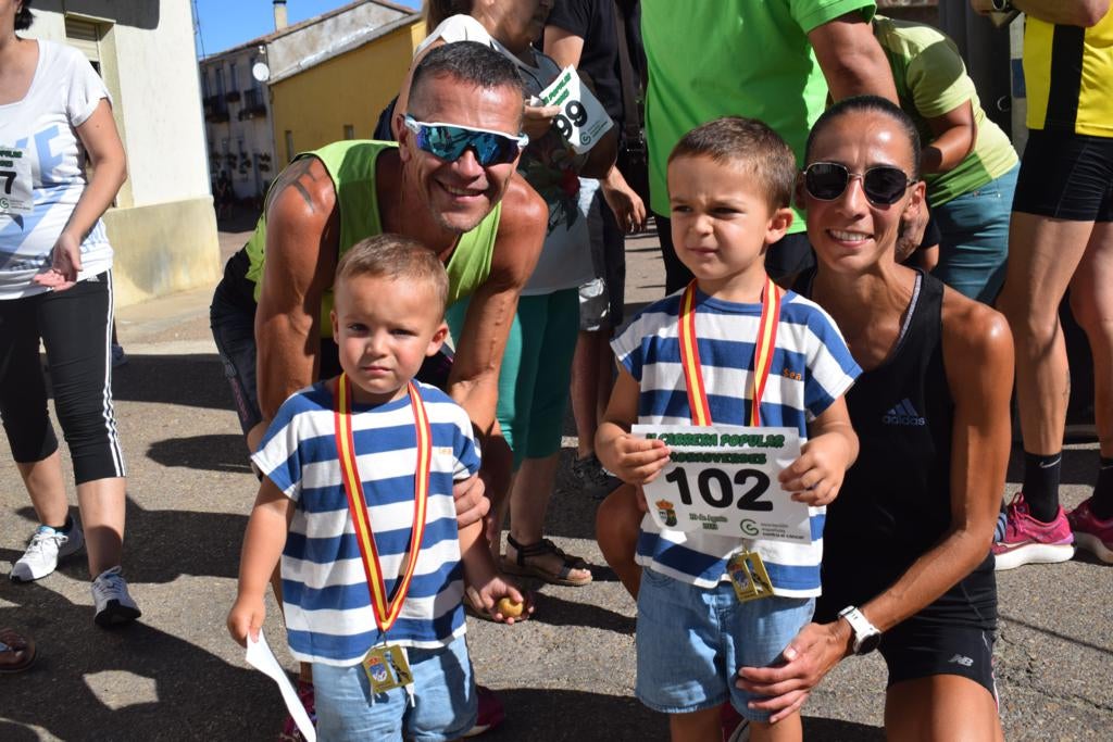 Raúl Blanco y Olga Justo ganan la II Carrera Popular de Morasverdes