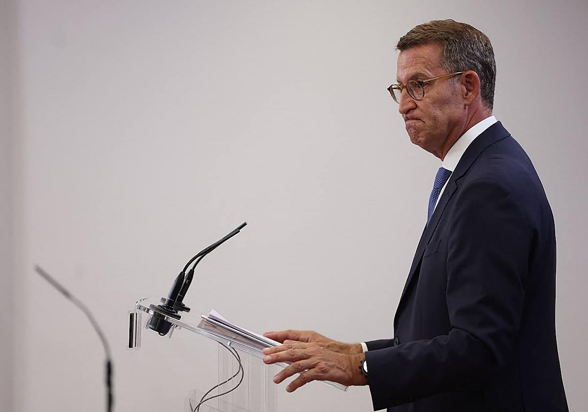 Alberto Núñez Feijóo.