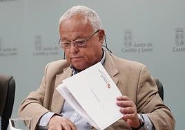 Gonzalo Santonja, consejero de Cultura, Turismo y Deporte.