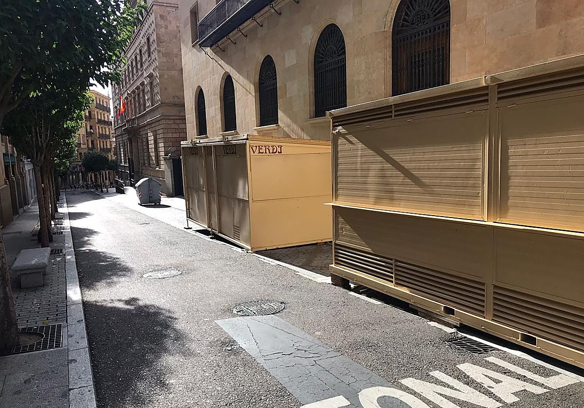 Caseta de la Feria de Día en Rector Lucena.