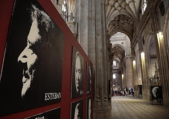 Exposición en la Catedral de Salamanca del retratista salmantino Ángel Luis Iglesias
