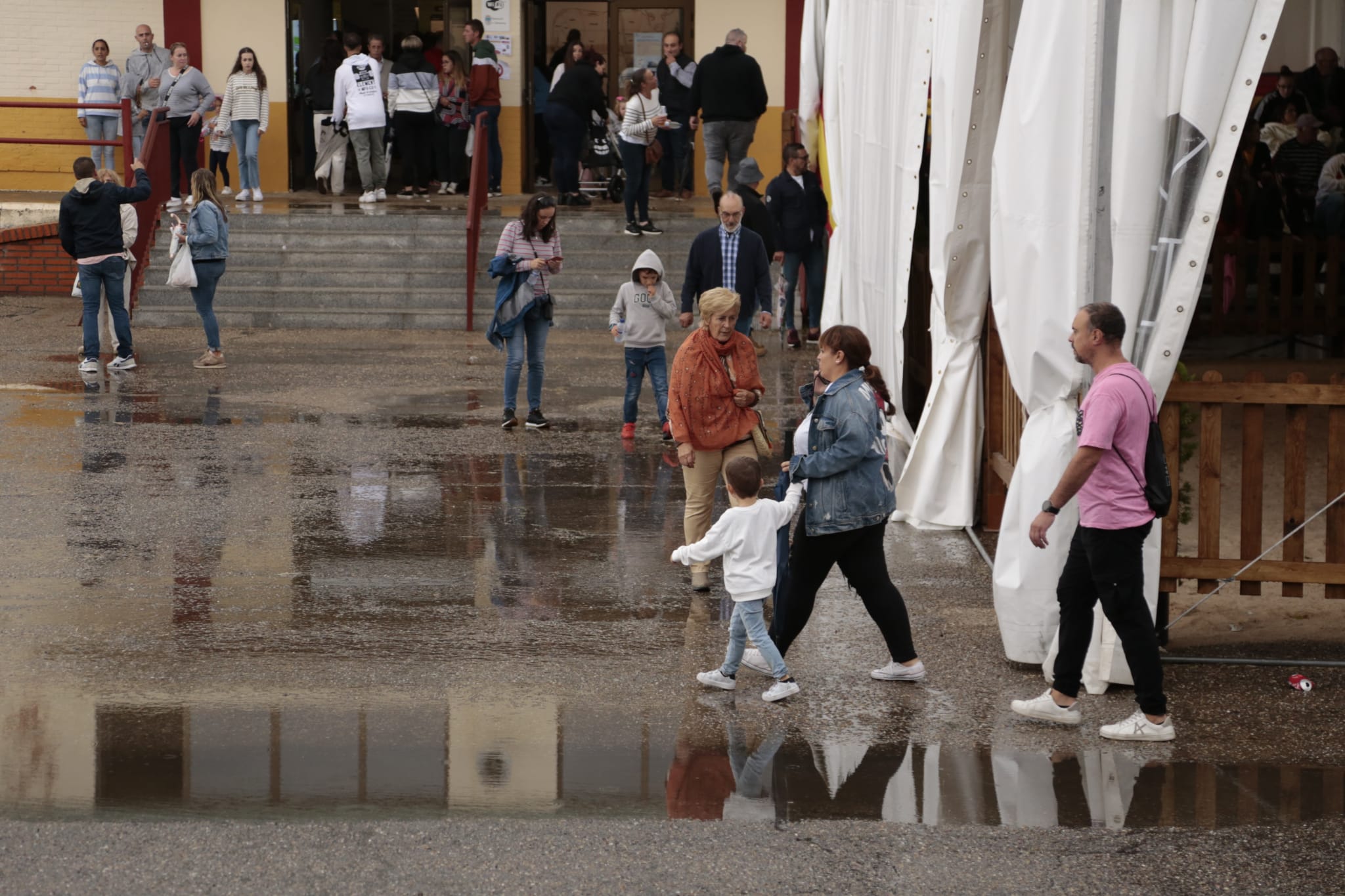 Tercer día de Salamaq pasado por agua