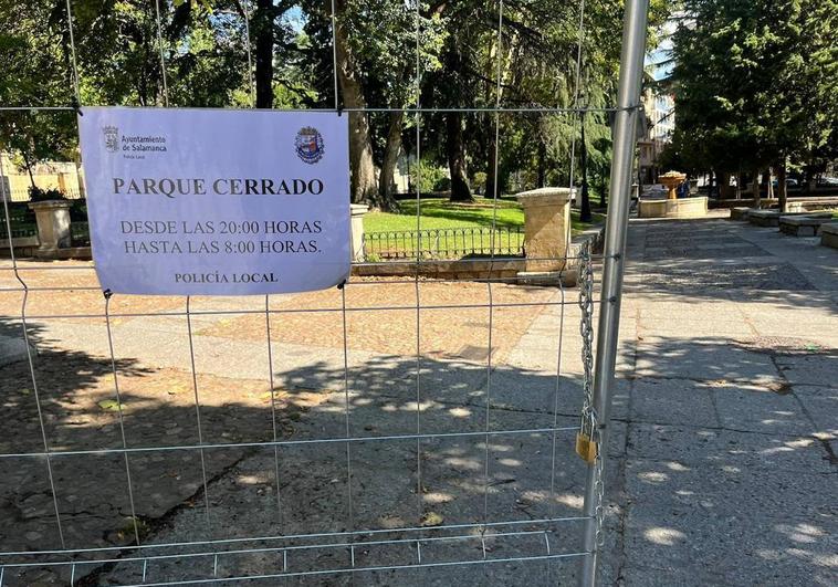 Cerrado el campo de San Francisco para evitar botellones en Ferias y Fiestas