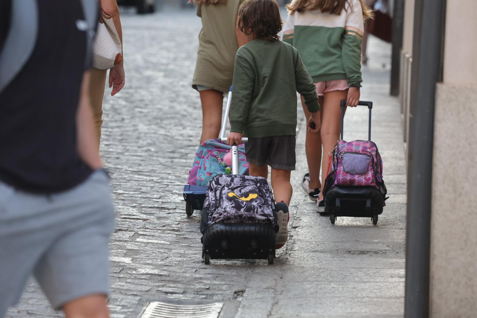Así ha sido la vuelta al colegio en Salamanca