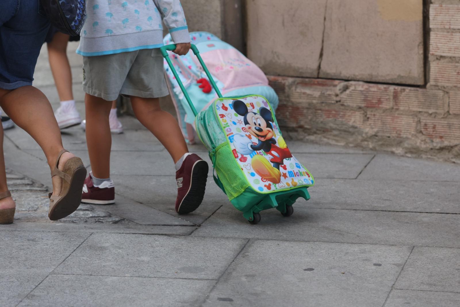 Así ha sido la vuelta al colegio en Salamanca