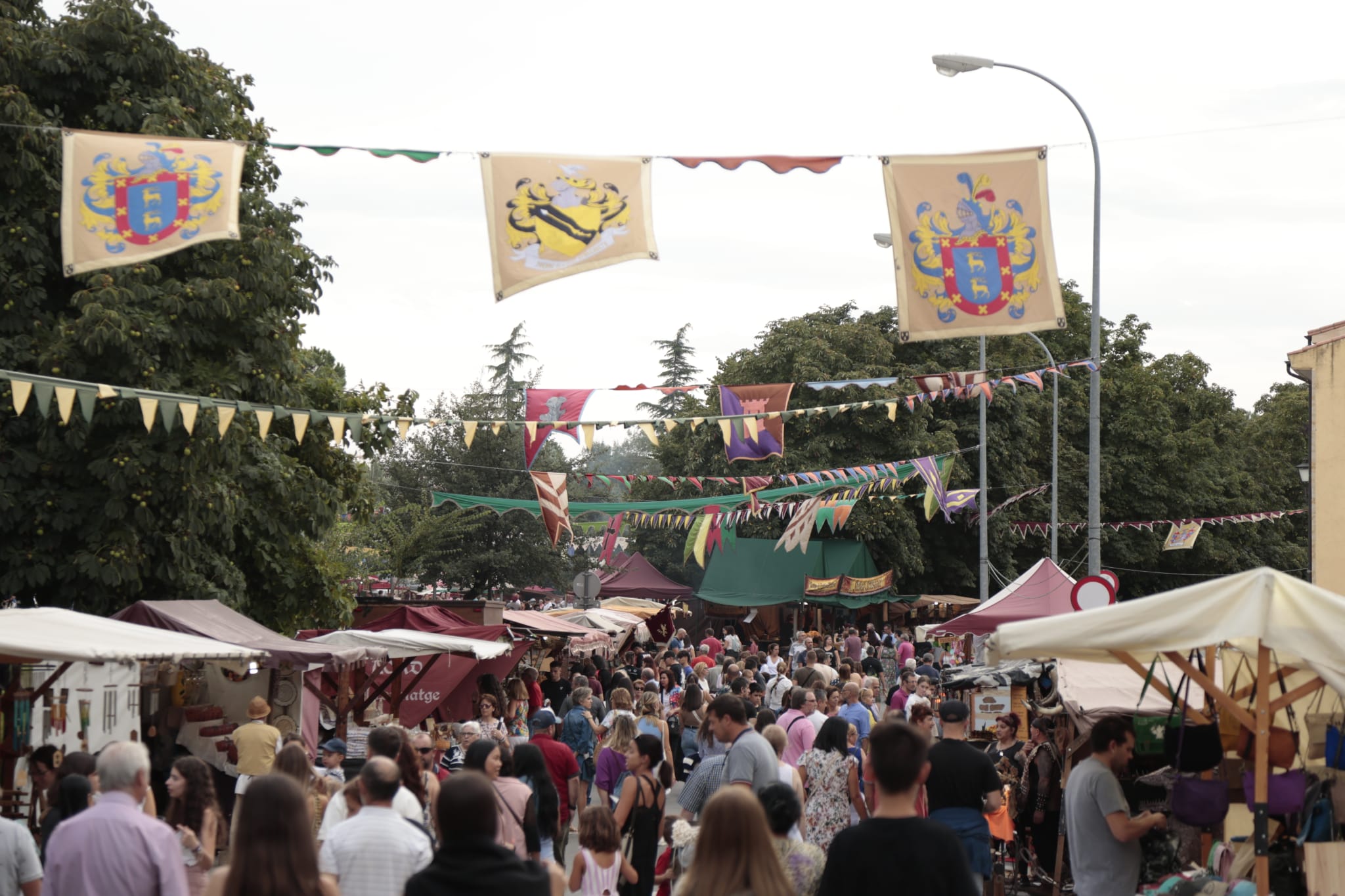 El Mercado Medieval ya ocupa La Vaguada de la Palma