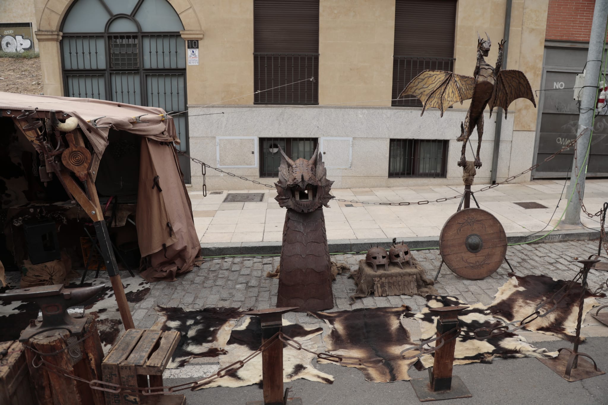 El Mercado Medieval ya ocupa La Vaguada de la Palma