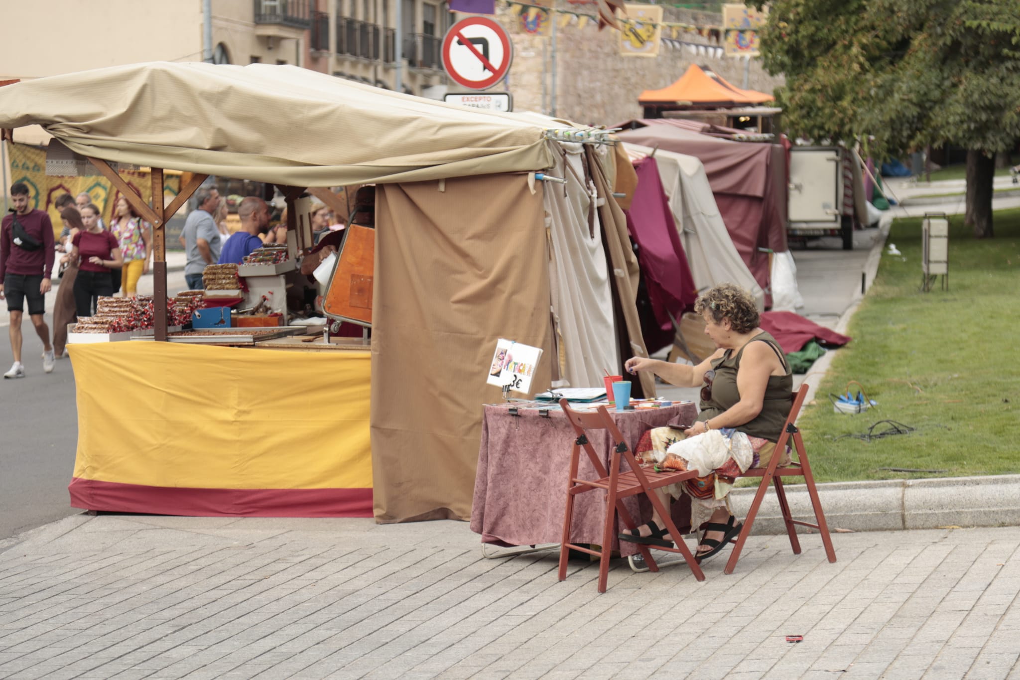 El Mercado Medieval ya ocupa La Vaguada de la Palma