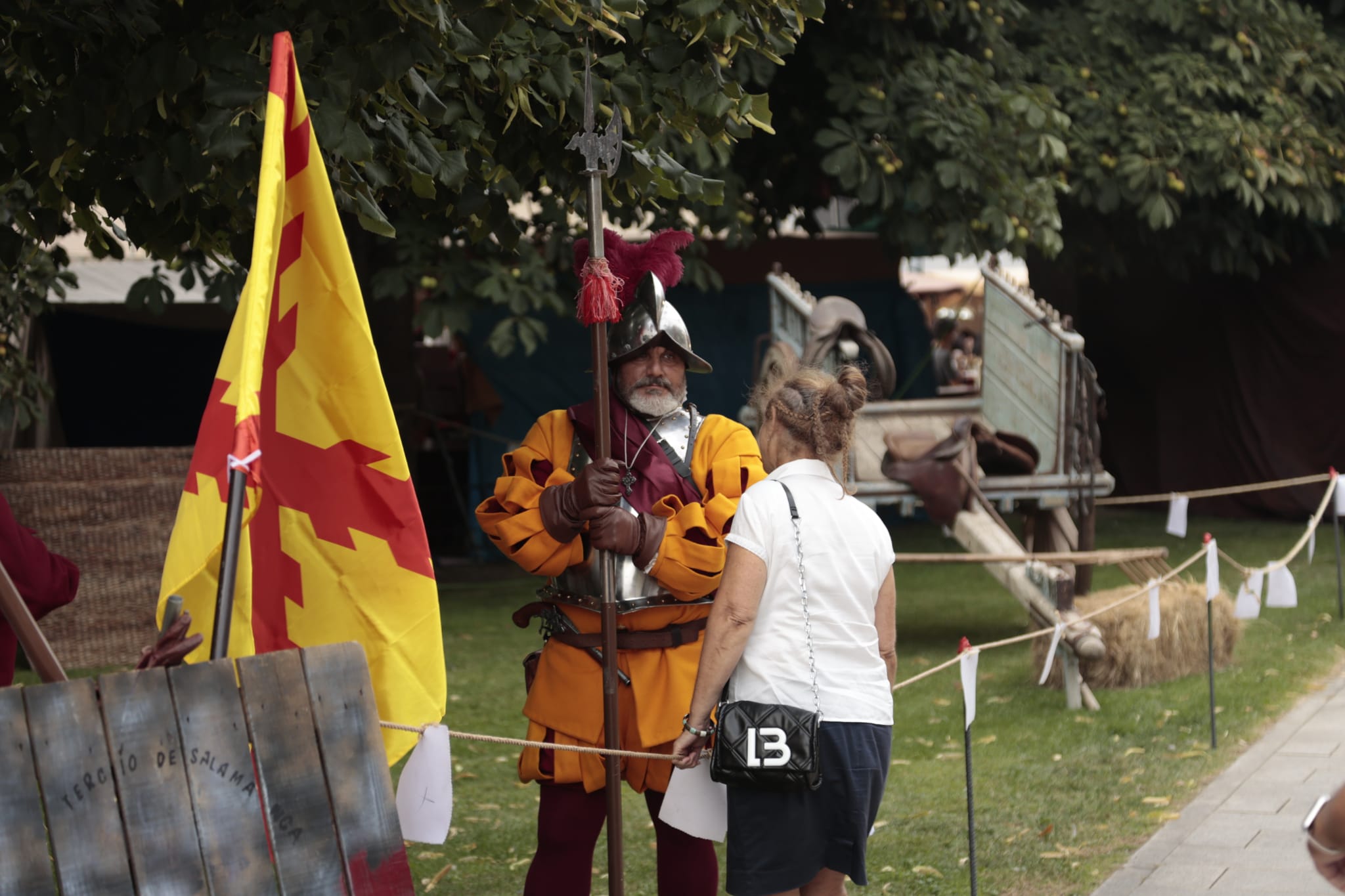 El Mercado Medieval ya ocupa La Vaguada de la Palma