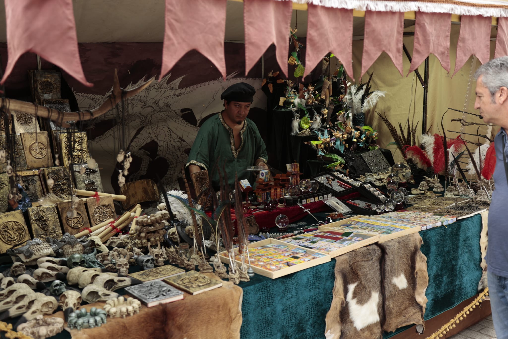 El Mercado Medieval ya ocupa La Vaguada de la Palma