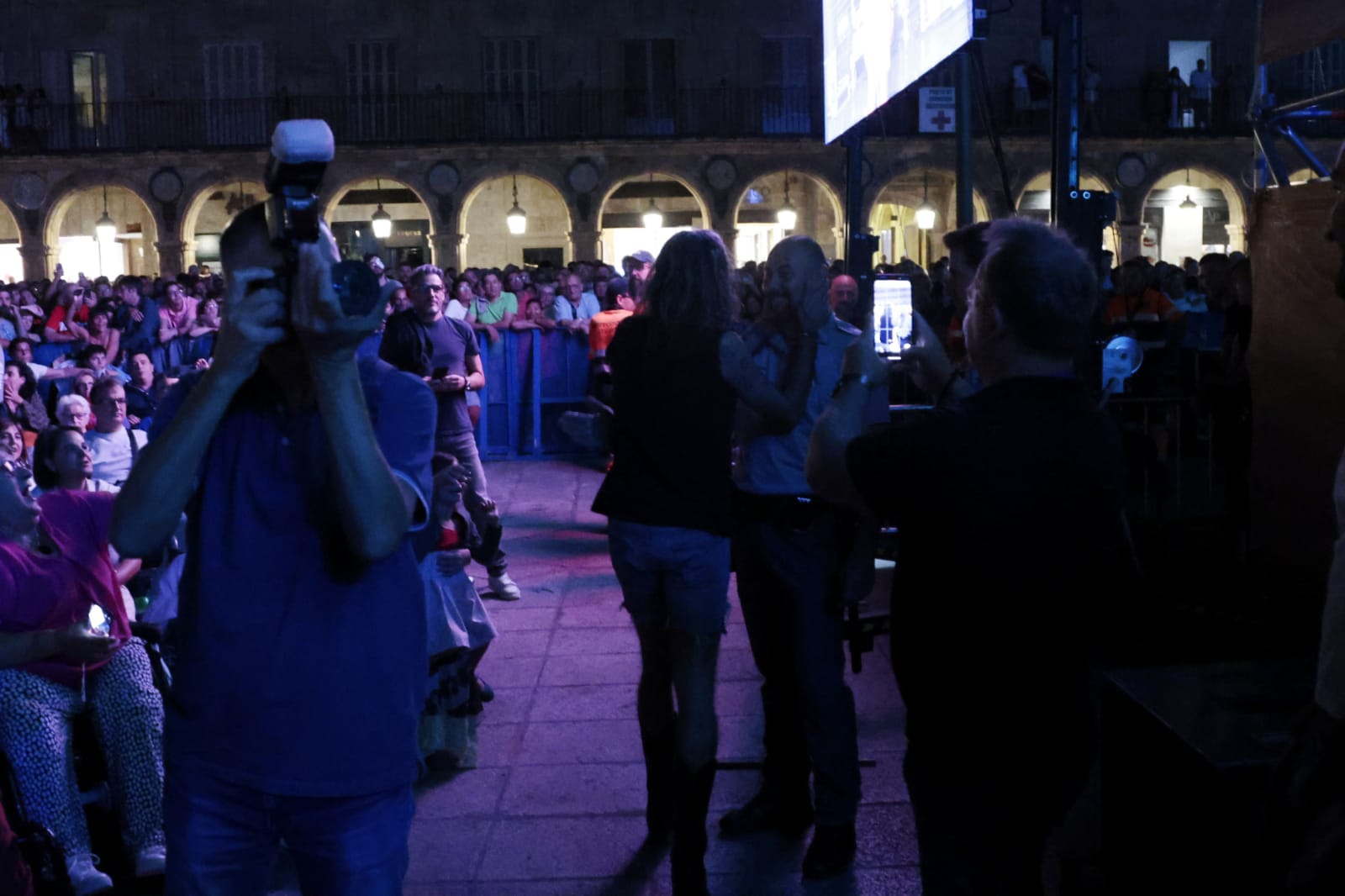 Pleno en la Plaza para ver a Alaska con Fangoria