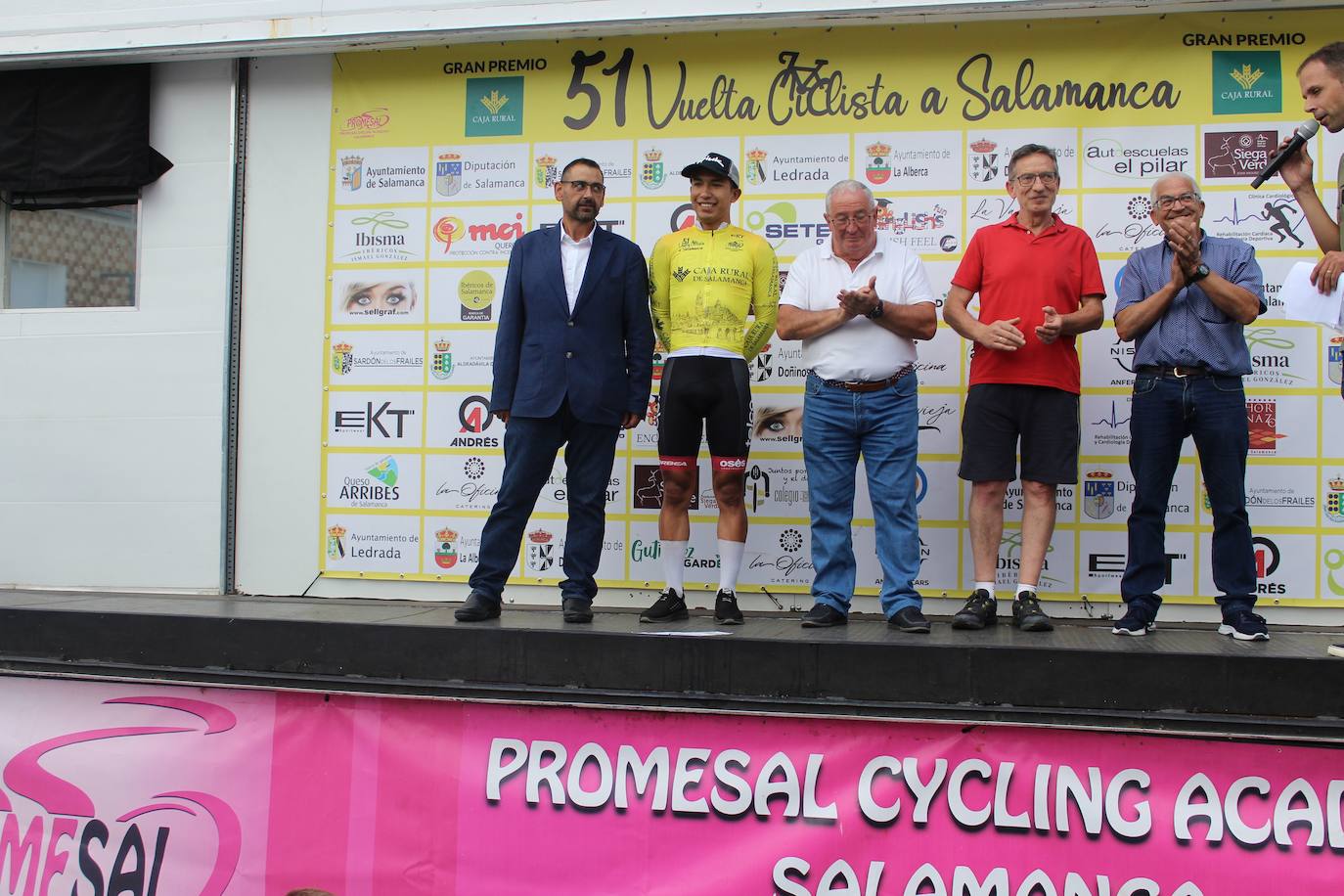 Segunda etapa de la Vuelta Ciclista a Salamanca