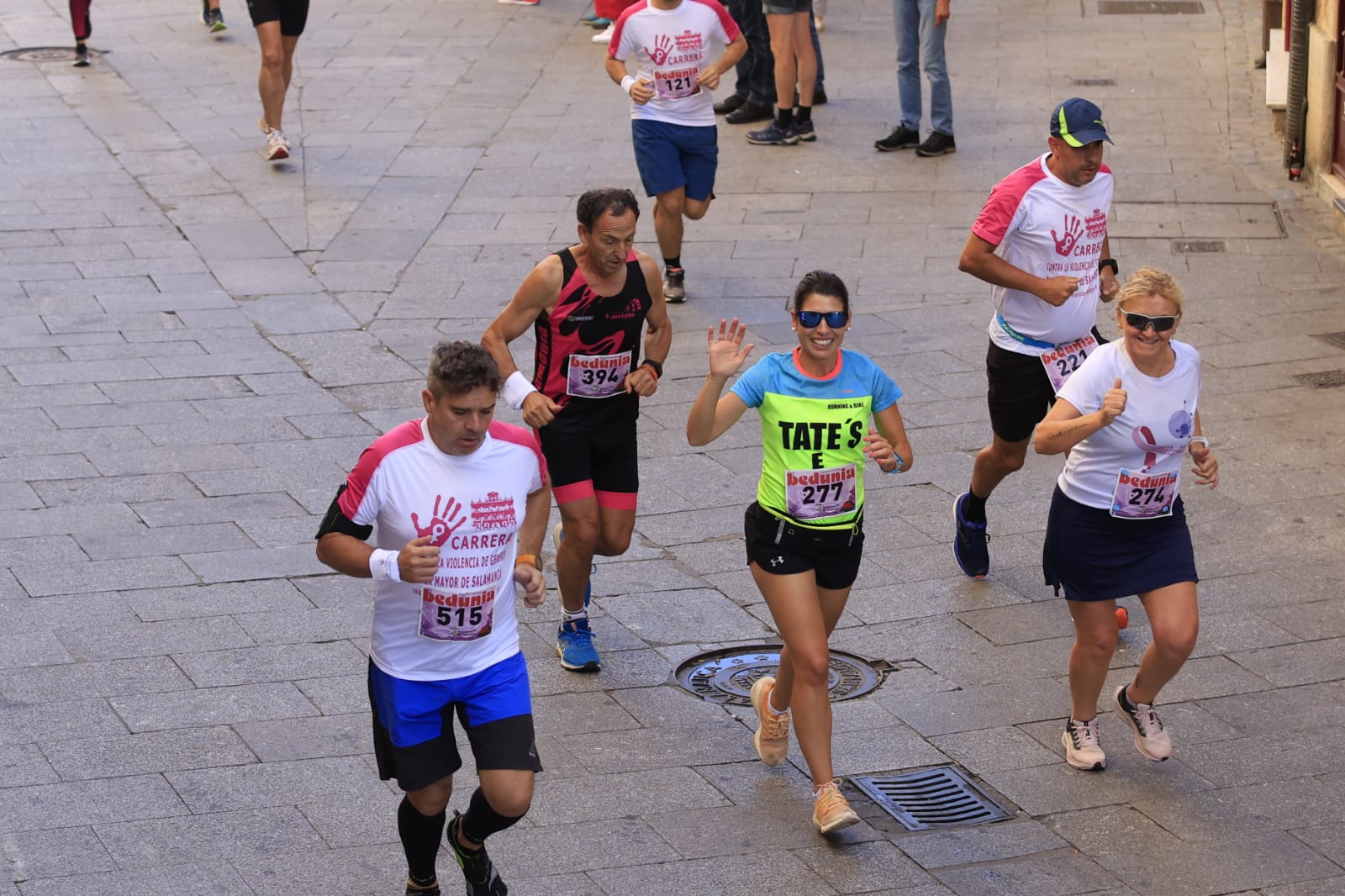 Carlos Gallego y Gema Martin ganan la carrera contra la Violencia de Género