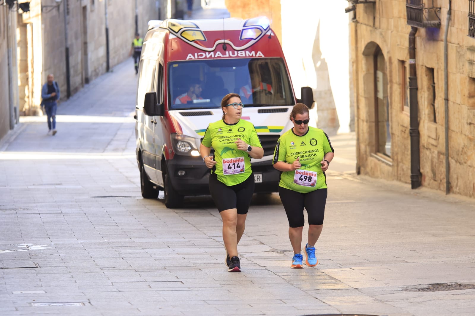 Carlos Gallego y Gema Martin ganan la carrera contra la Violencia de Género