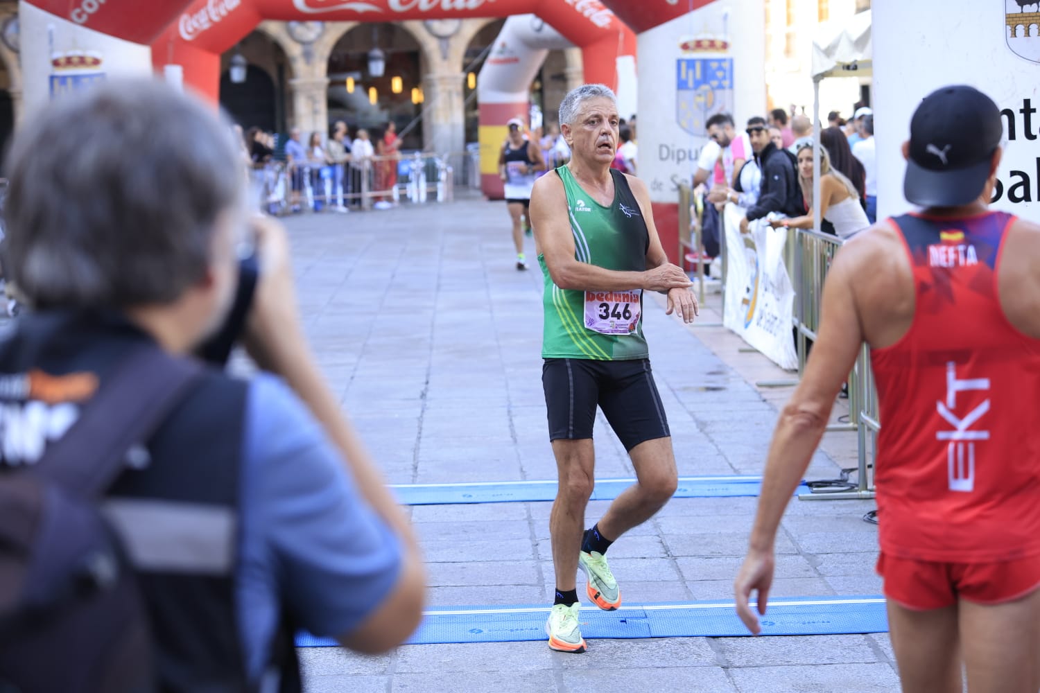 Carlos Gallego y Gema Martin ganan la carrera contra la Violencia de Género
