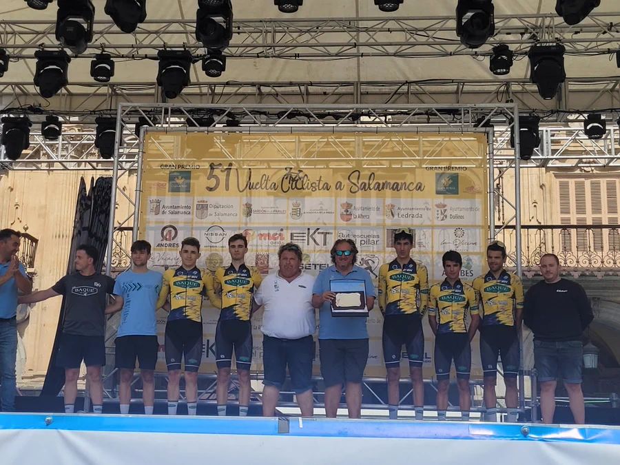 Cadena revalida su título en la Vuelta Ciclista a Salamanca