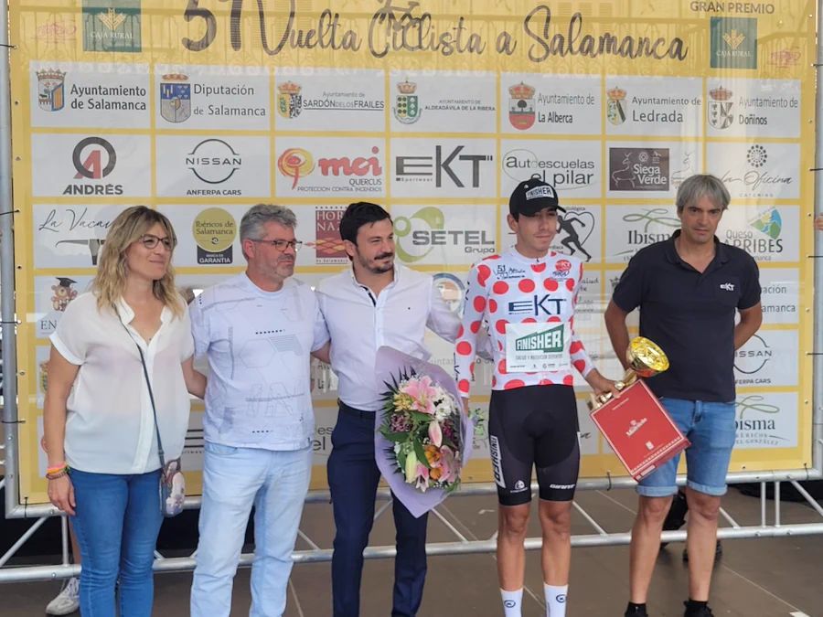 Cadena revalida su título en la Vuelta Ciclista a Salamanca