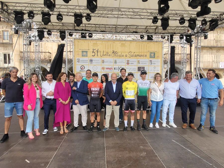 Cadena revalida su título en la Vuelta Ciclista a Salamanca