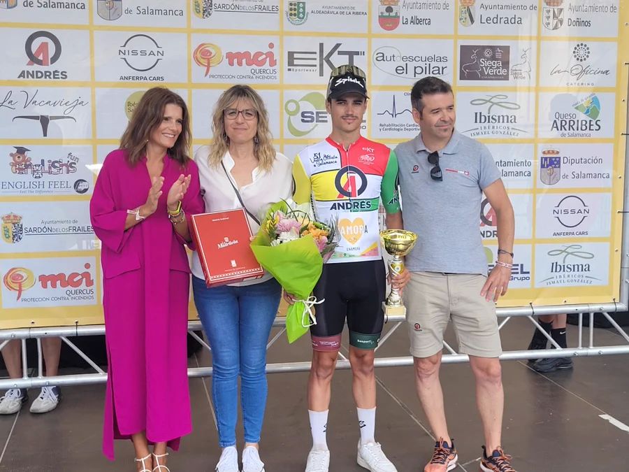 Cadena revalida su título en la Vuelta Ciclista a Salamanca