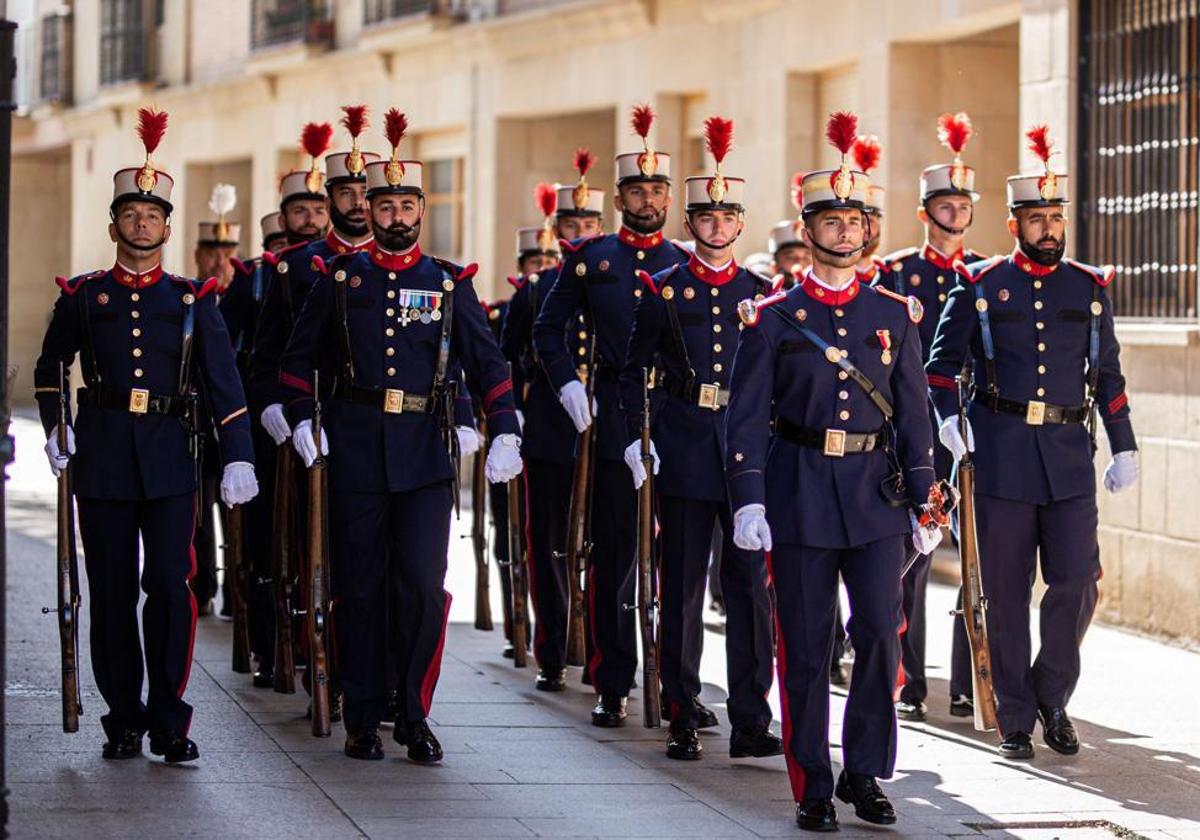 Amplio programa de actividades de la Guardia Real en Salamanca