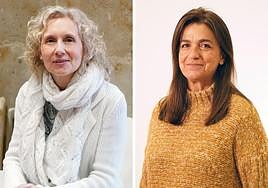 Mirian de las Mercedes Cortés Diéguez y María Emma García Pérez.