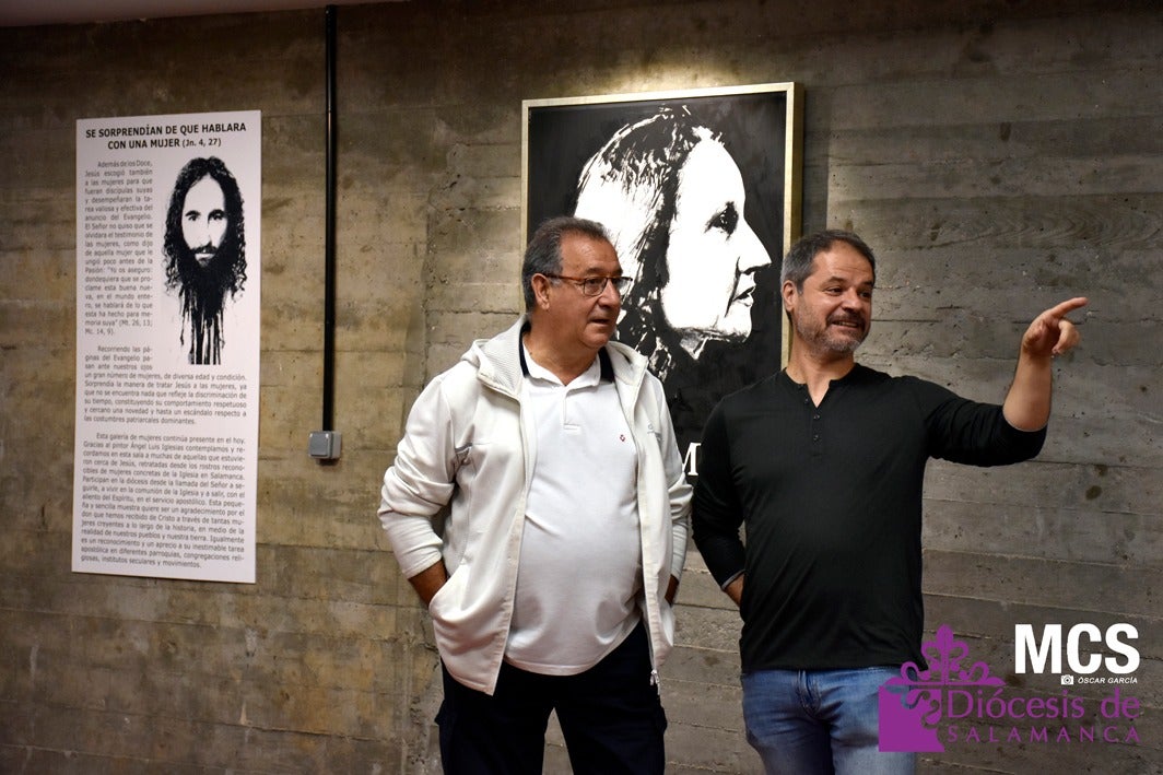 Las mujeres del Evangelio, según el pintor Ángel Luis Iglesias