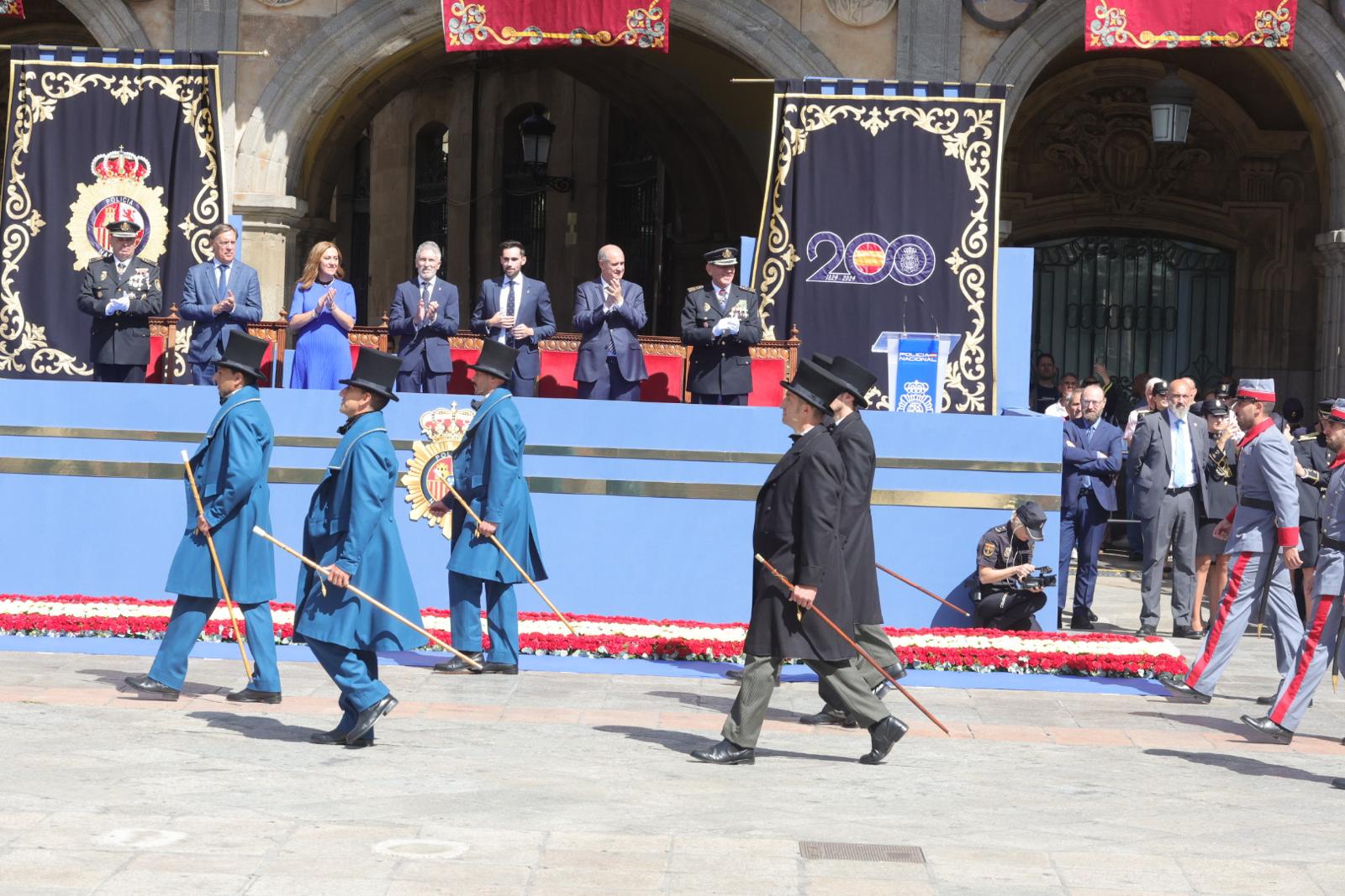 Marlaska, en el acto central de celebración del Día de la Policía en Salamanca