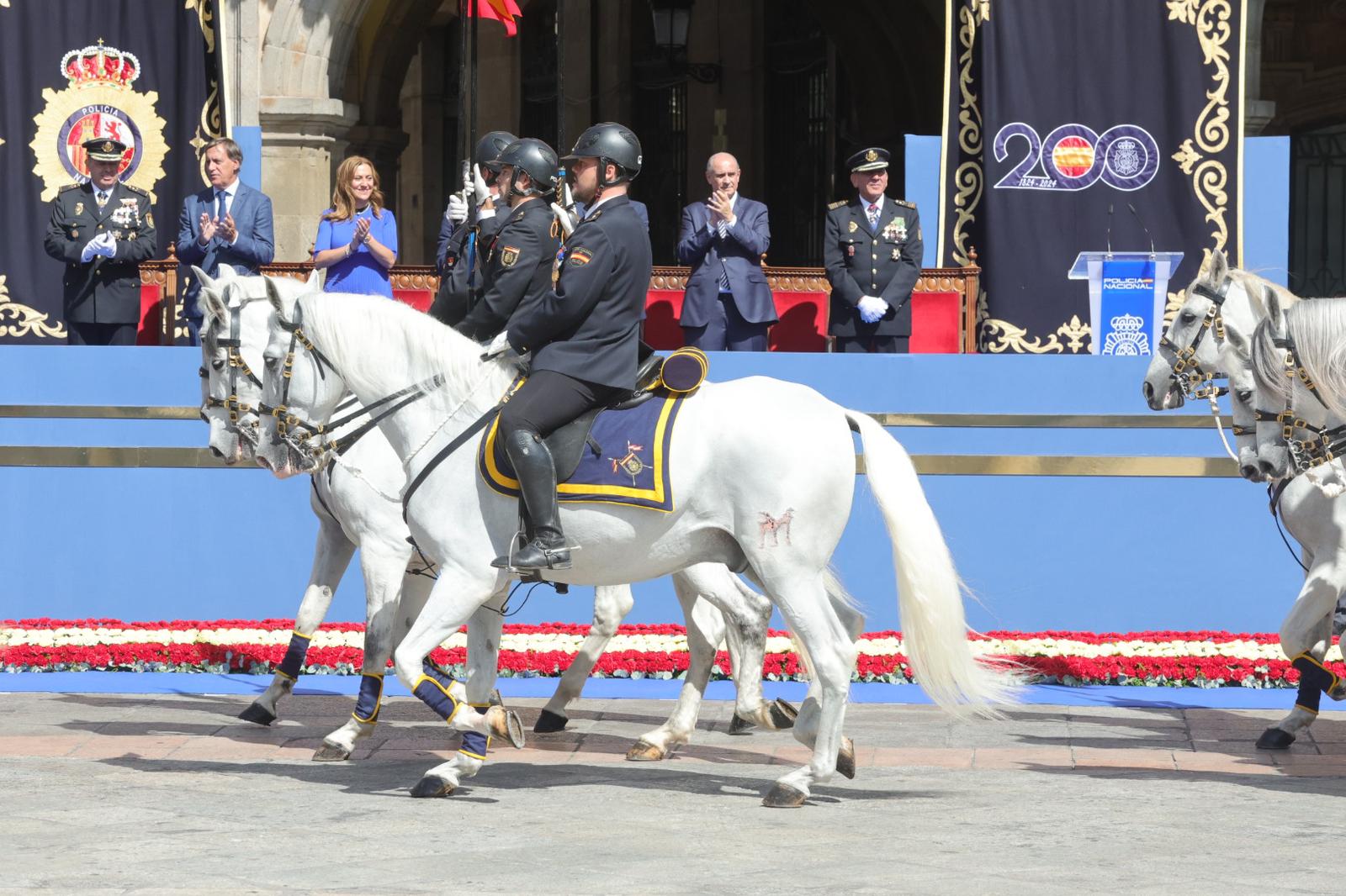 Marlaska, en el acto central de celebración del Día de la Policía en Salamanca