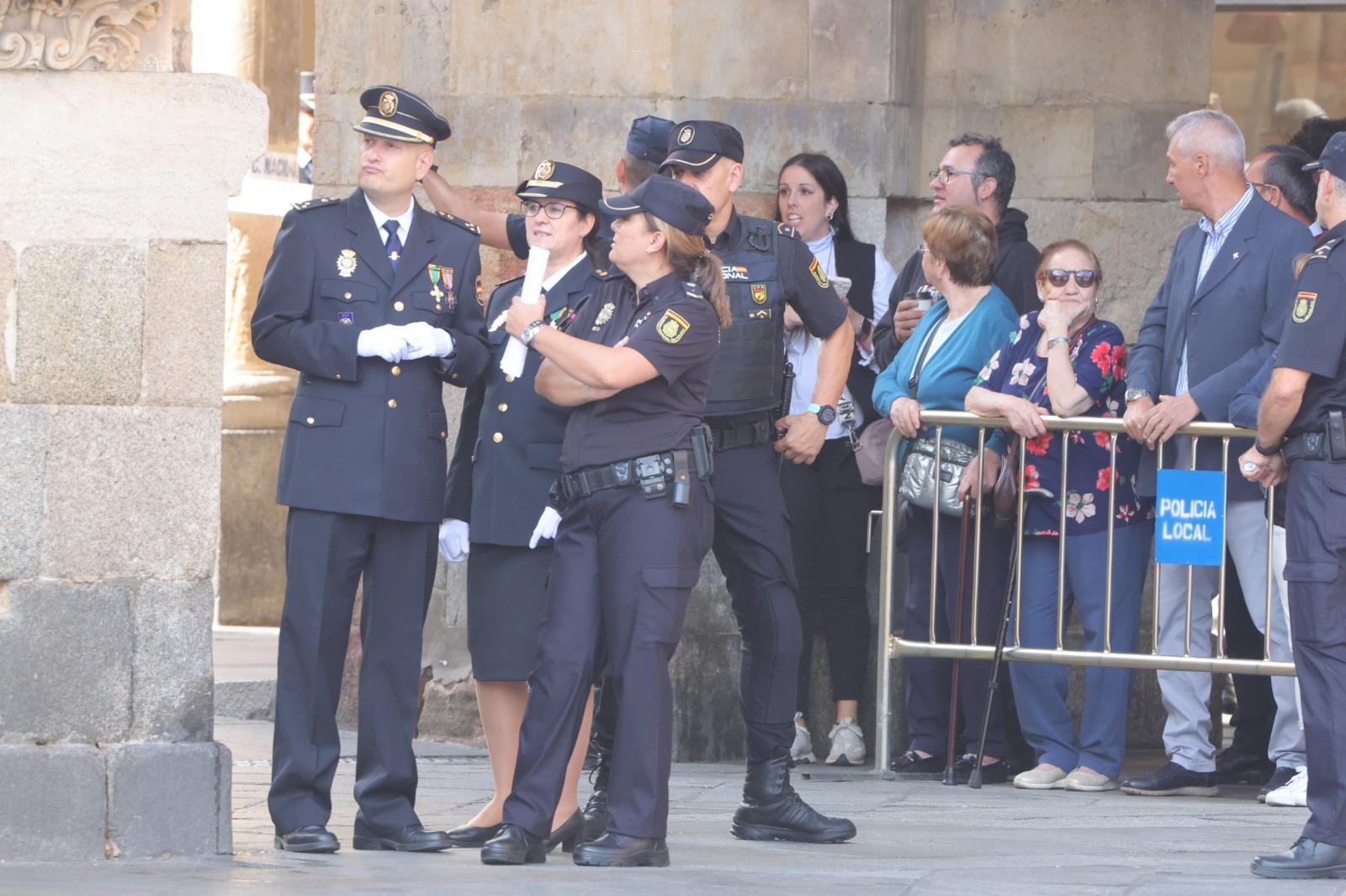 Marlaska, en el acto central de celebración del Día de la Policía en Salamanca