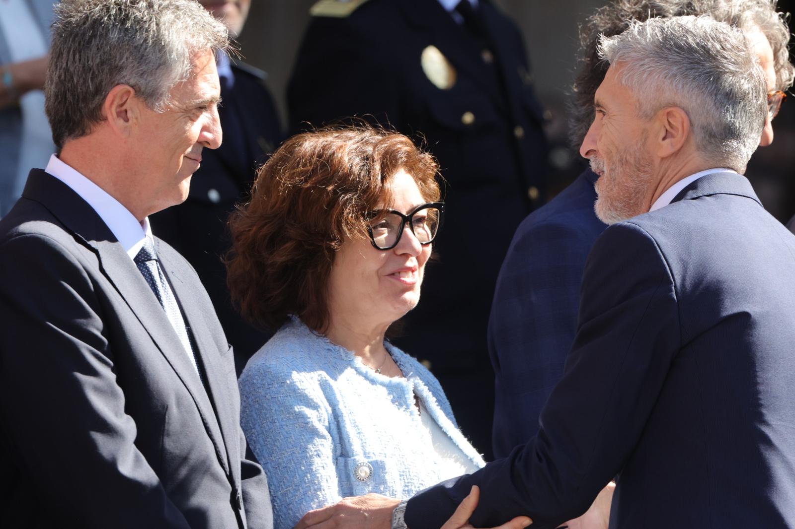 Marlaska, en el acto central de celebración del Día de la Policía en Salamanca