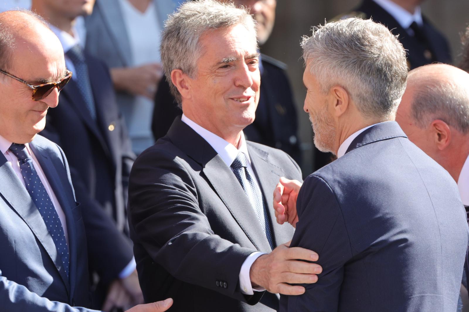 Marlaska, en el acto central de celebración del Día de la Policía en Salamanca