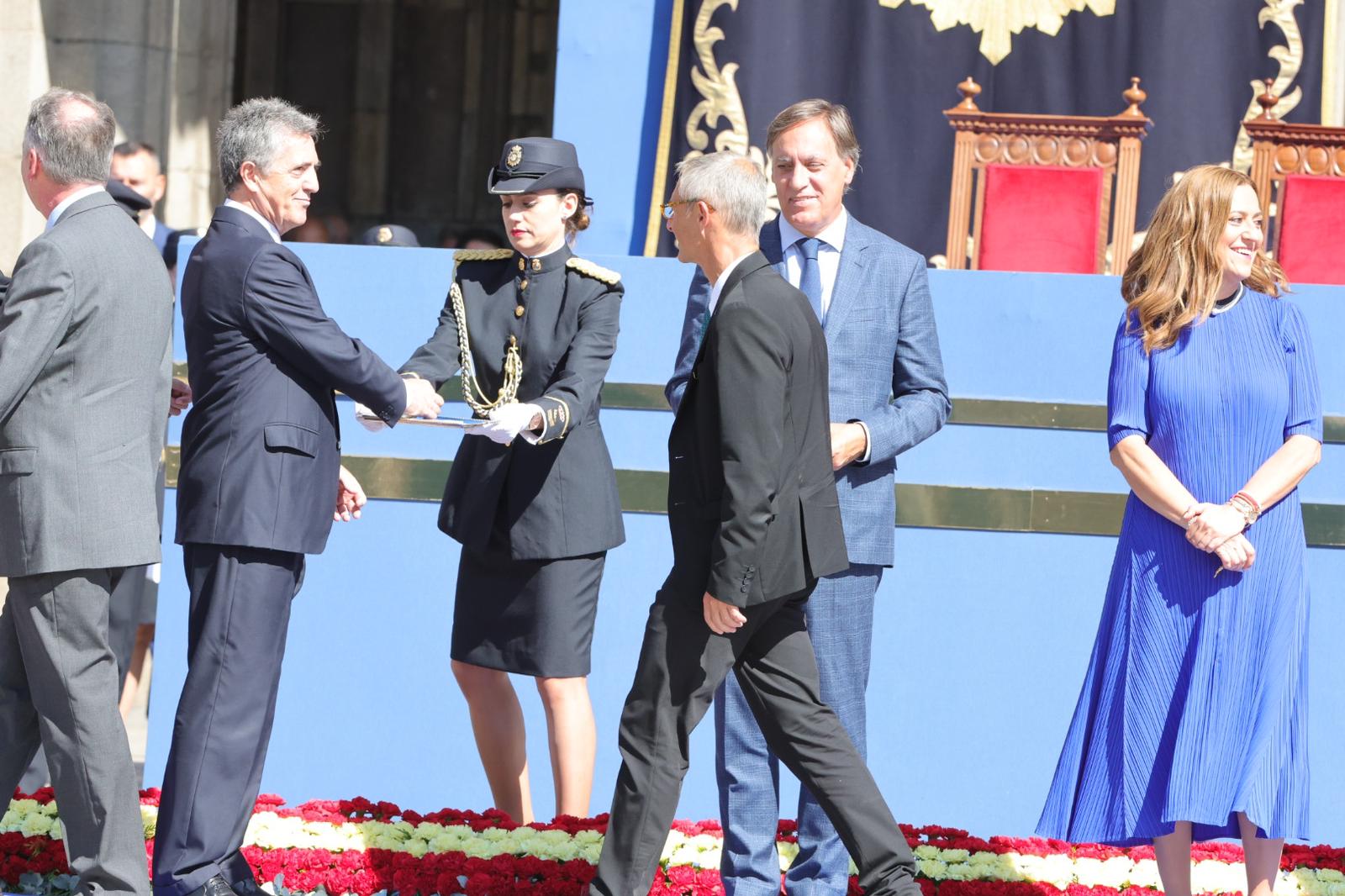 Marlaska, en el acto central de celebración del Día de la Policía en Salamanca